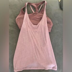 Lululemon workout tank with built in bra